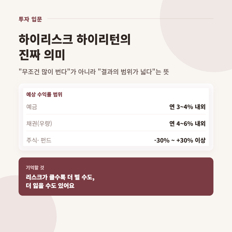 예금 이자는 낮은데 주식은 왜 위험하다고만 하는지 궁금했어요