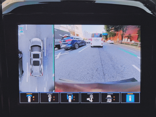 어라운드 뷰 : 운전의 눈이 되어주는 360도 카메라 시스템