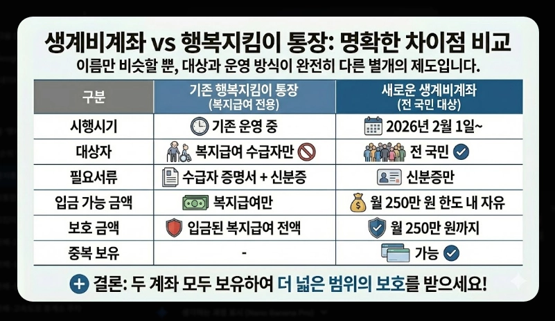 압류방지통장 개설 방법 완벽가이드 [2026년] 전국민 생계비계좌 신청 5단계