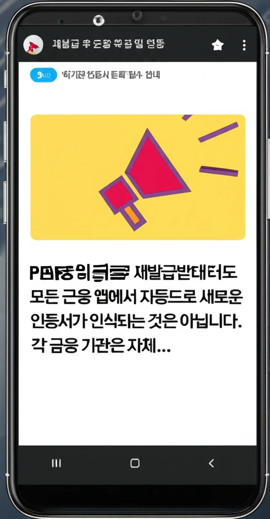 PASS 인증서 재발급 간소화 완료 ..