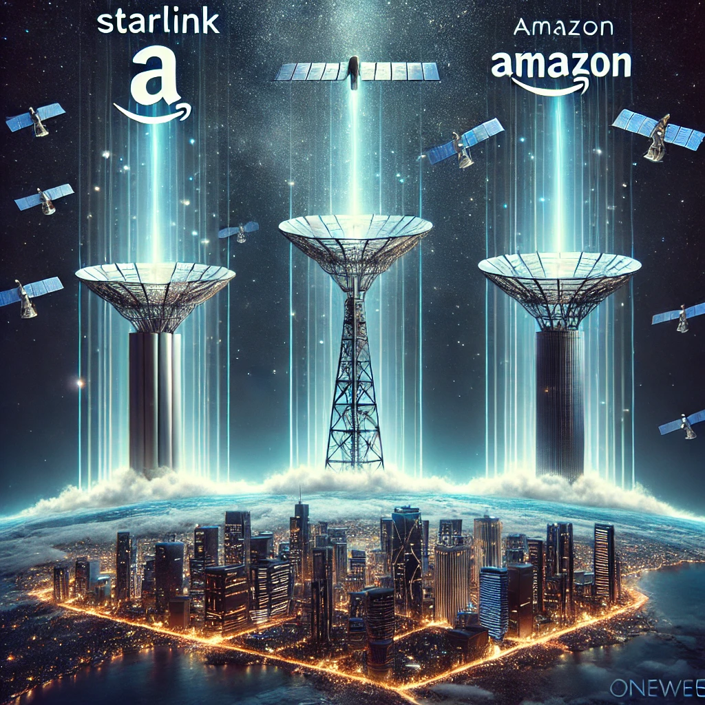 저궤도 위성 인터넷 시장의 3대 주요 기업