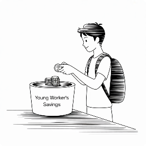  청년 노동자 통장 신청이미지 