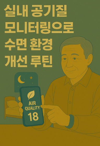 실내 공기질 모니터링 사진