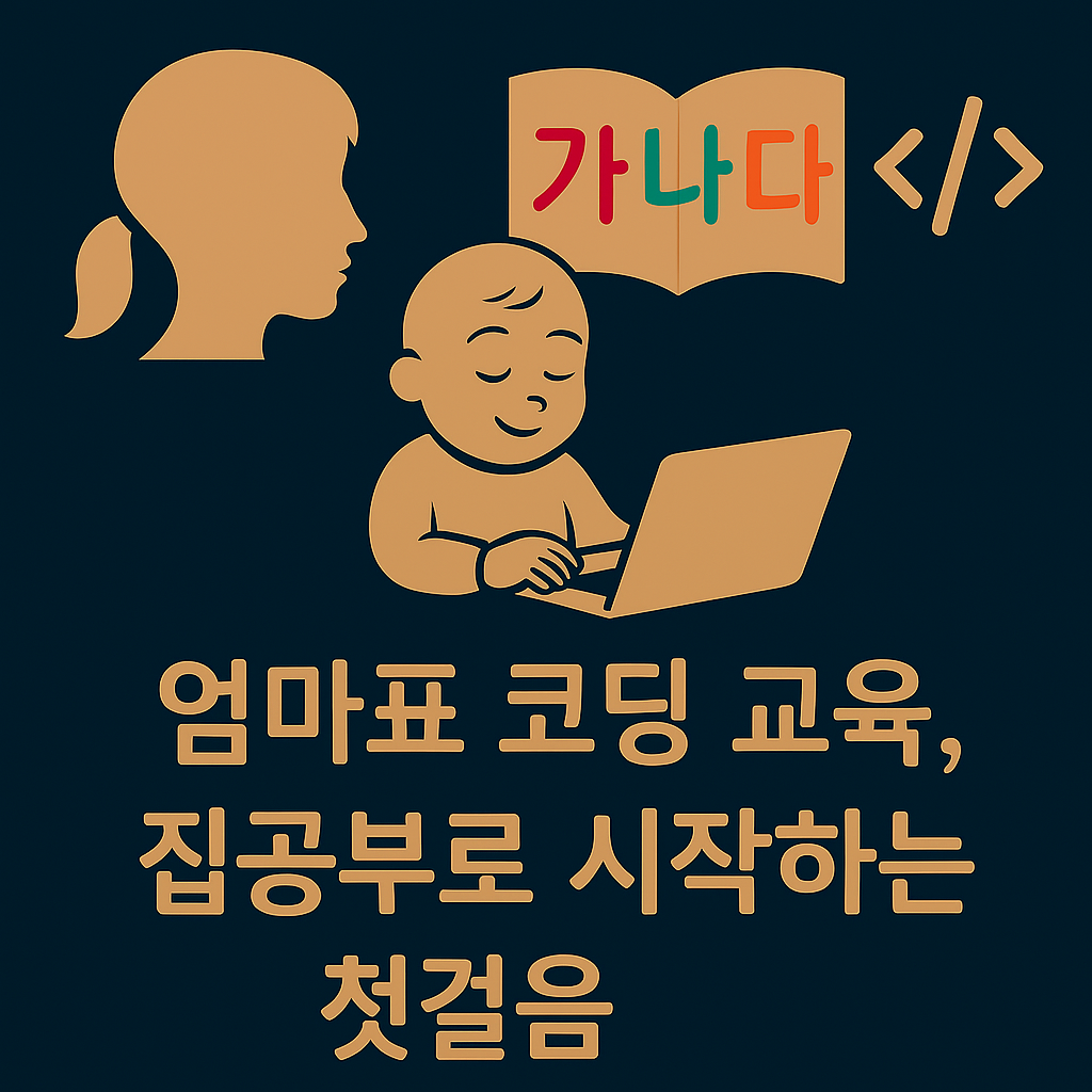 엄마표 코딩 교육, 집공부로 시작하는 첫걸음