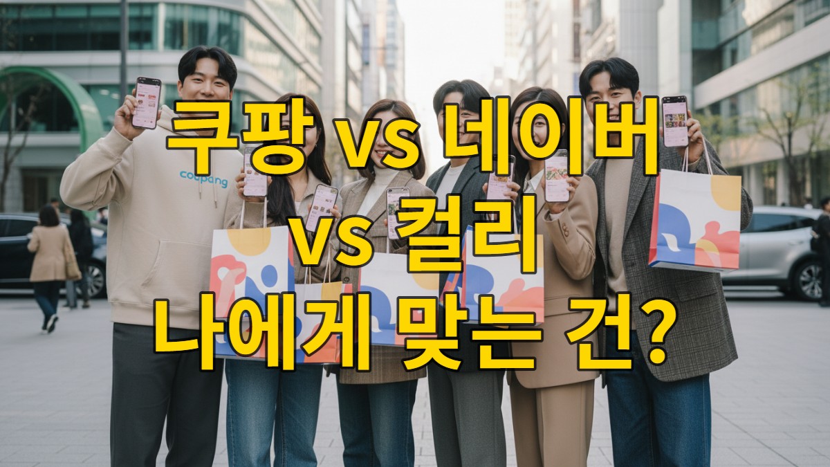 2026년, 다양한 쇼핑 멤버십을 활용하여 스마트하게 온라인 쇼핑을 즐기는 행복한 한국인들의 모습.