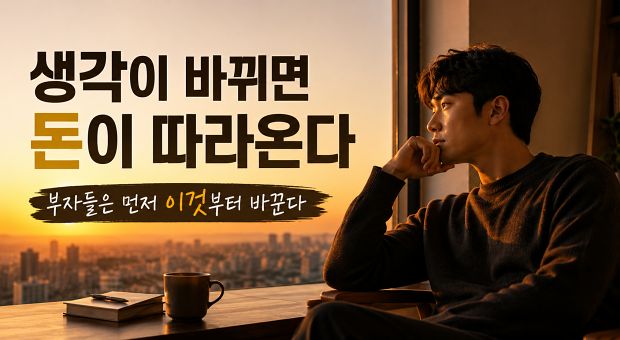 생각과 돈의 관계를 고민하는 사람