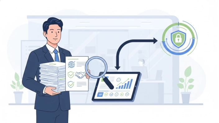 강화된 베트남 송금 규제에 대비하여 성공적으로 송금하는 방법을 시각적으로 보여주는 인포그래픽 이미지.