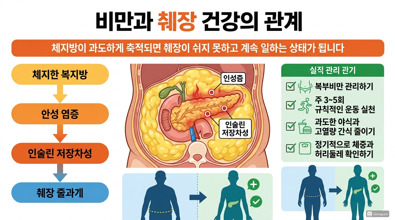 비만과 췌장 건강의 관계