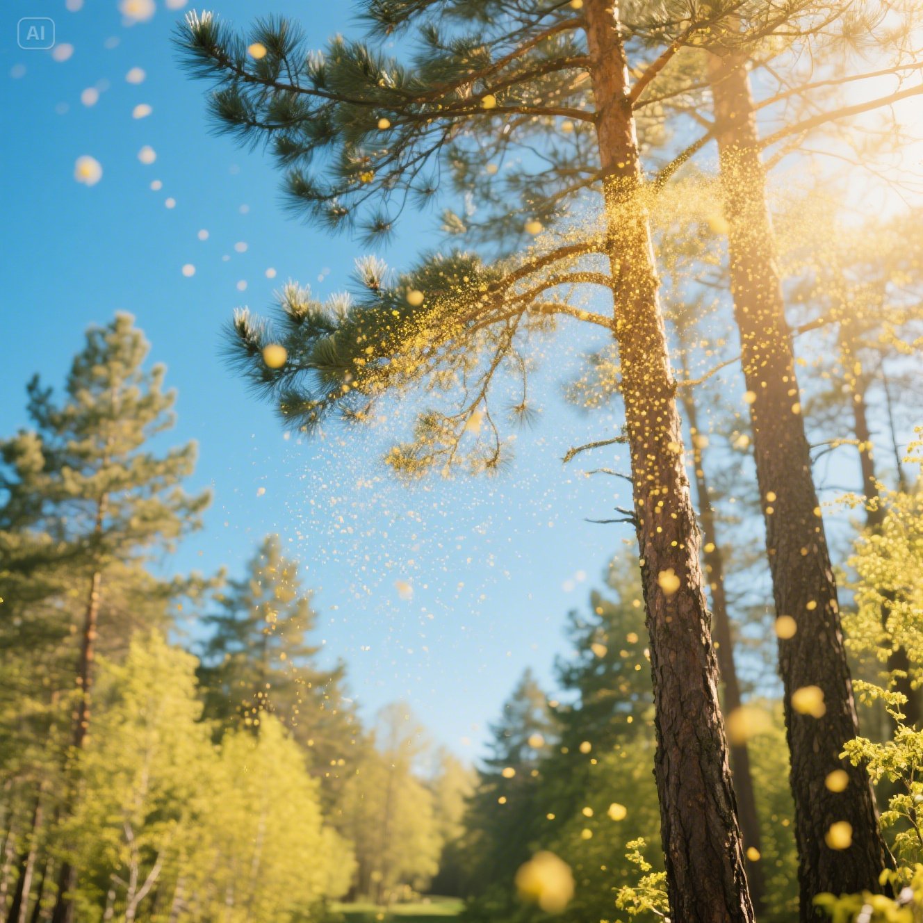 송화가루 날리는 시기