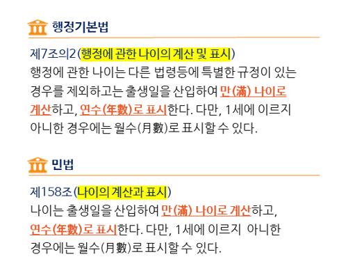 법제처 만나이 안내