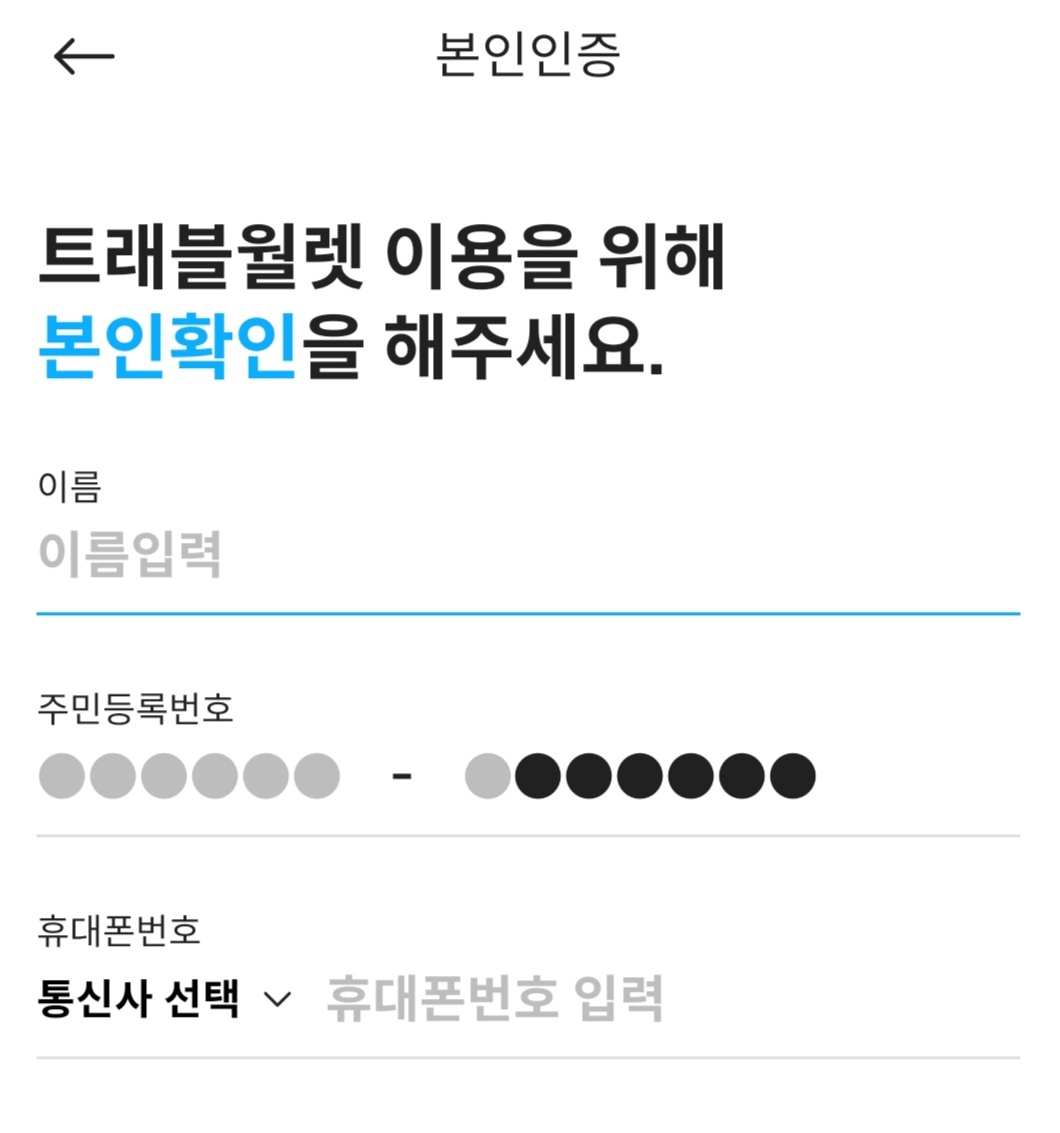 트래블월렛 카드