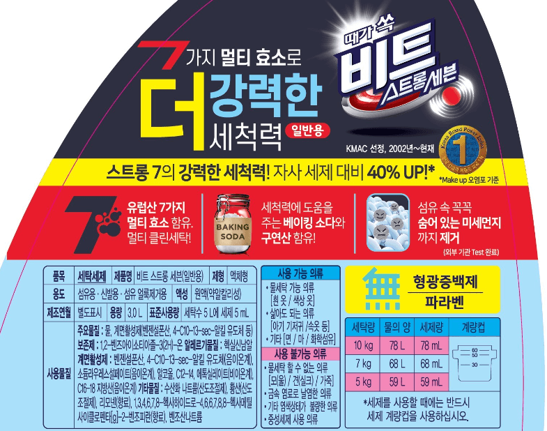 미세먼지 세탁세제