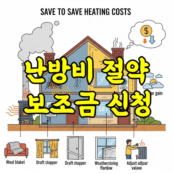 겨울철 난방비 절약 & 보조금 제도