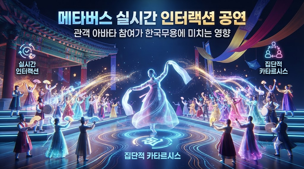 메타버스 실시간 인터랙션 공연에서 관객의 아바타 참여가 한국무용의 집단적 카타르시스에 미치는 영향