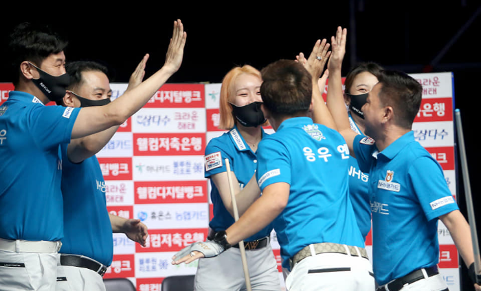 하이원 리조트 PBA 챔피언십 4강에서 만난 조재호 오태준, 마민캄 김현우