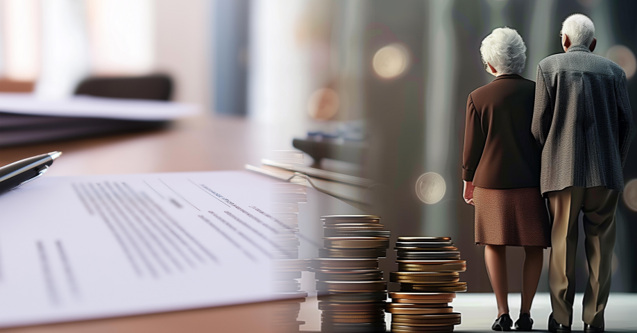 종신보험 사망보험금을 연금·서비스로 활용하는 생전 유동화 개념 이미지