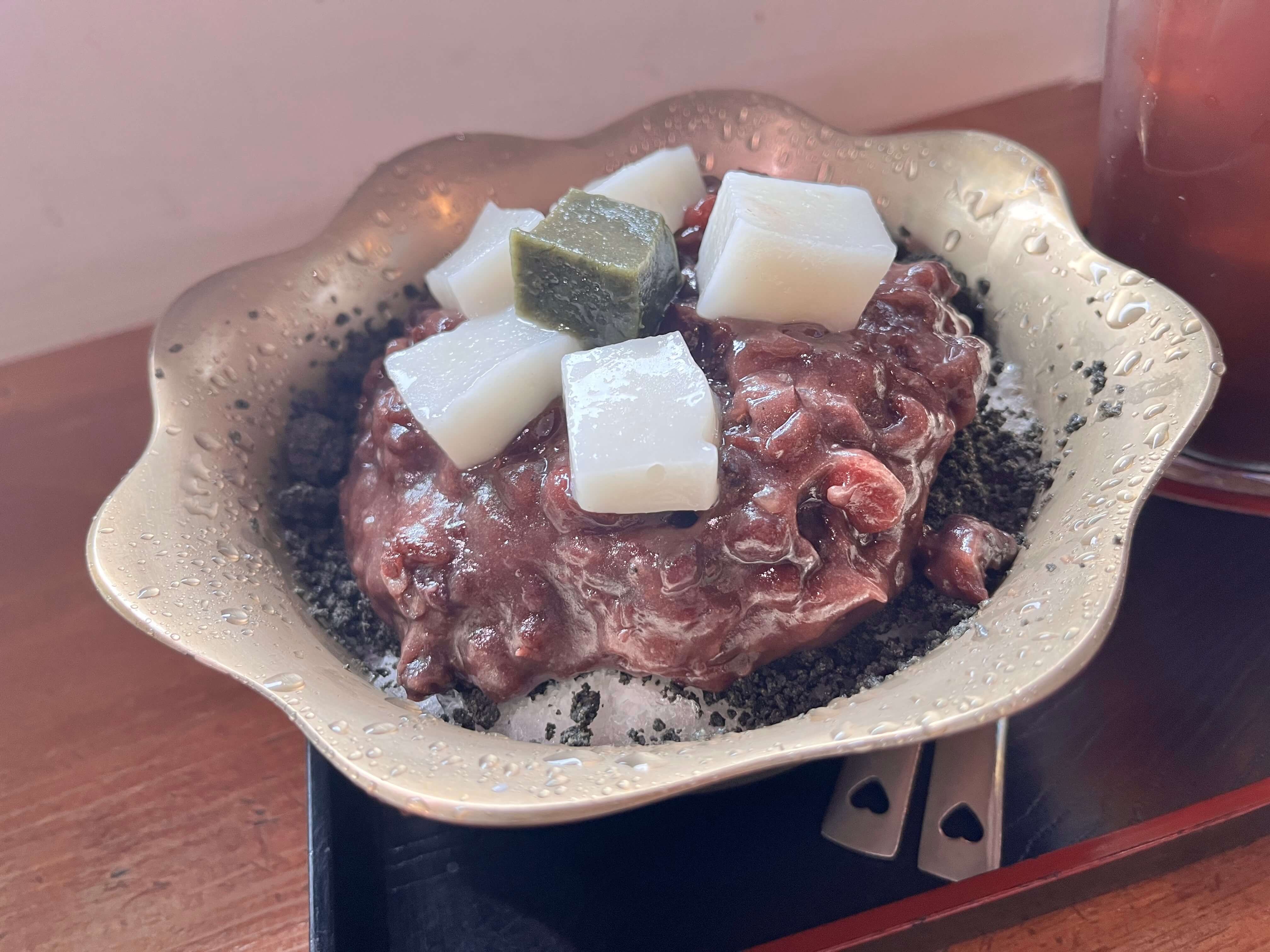 전주 한옥마을 팥빙수 맛집 외할머니 솜씨 옛날 흑임자 팥빙수