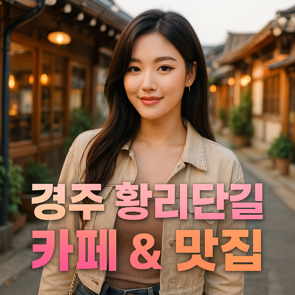 경주 황리단길 카페 &amp; 맛집, 요즘 핫플