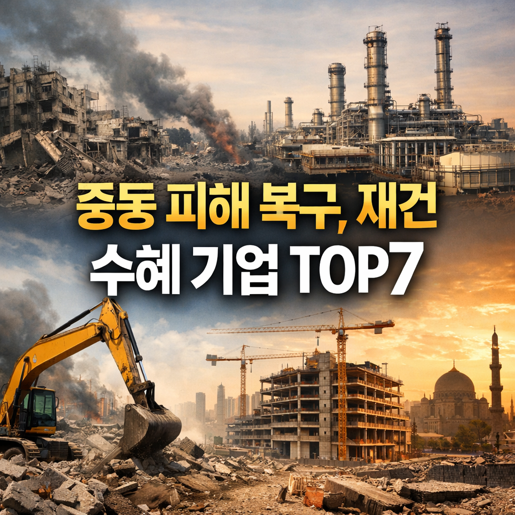 중동 피해 복구, 재건 관련 기업