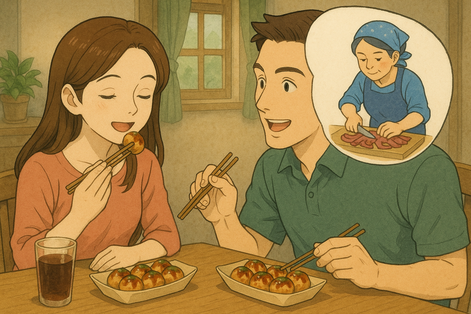 한 알에 담긴 삶을 먹는 택배기사 부부