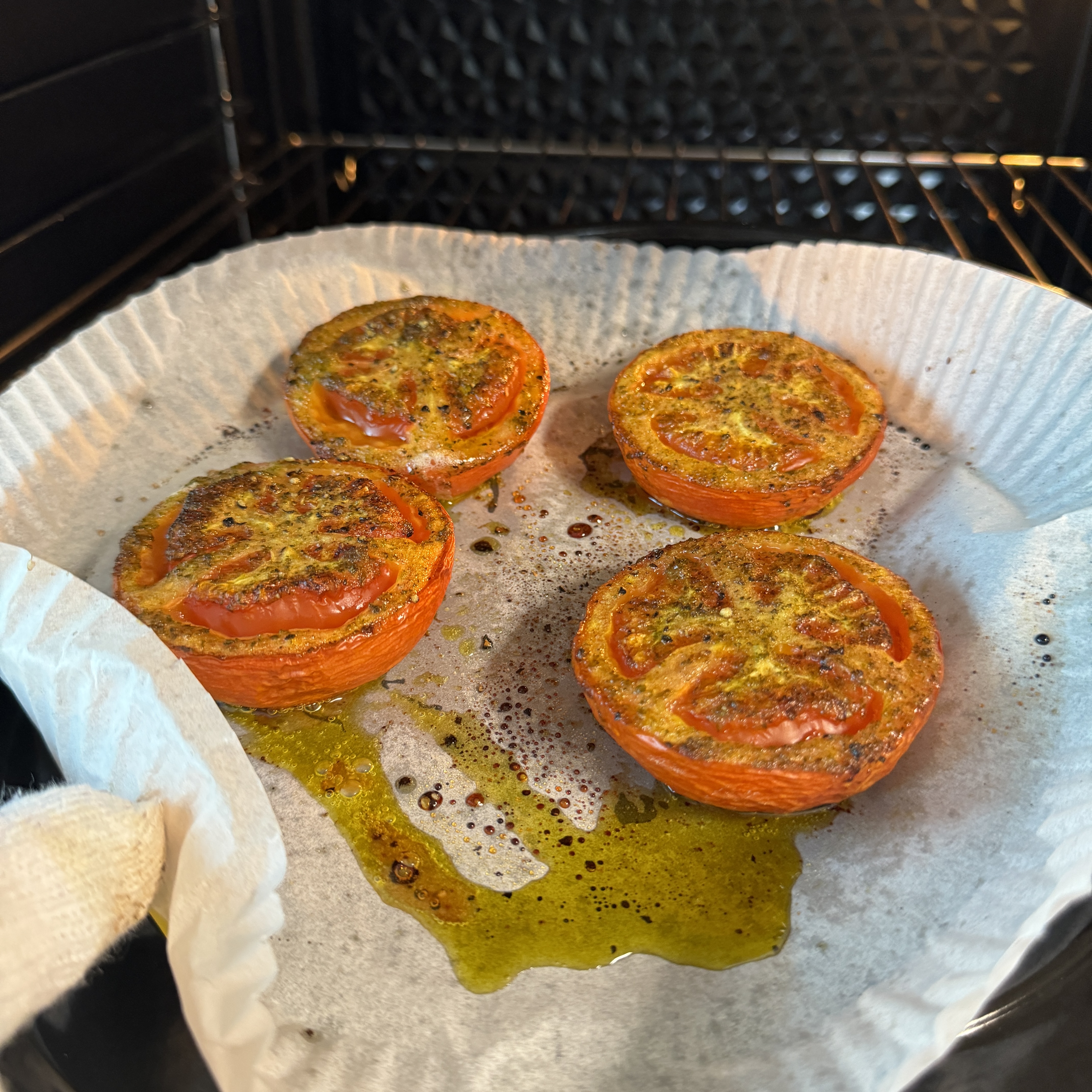 토마토 구이 와 닭가슴살 스테이크 만들기