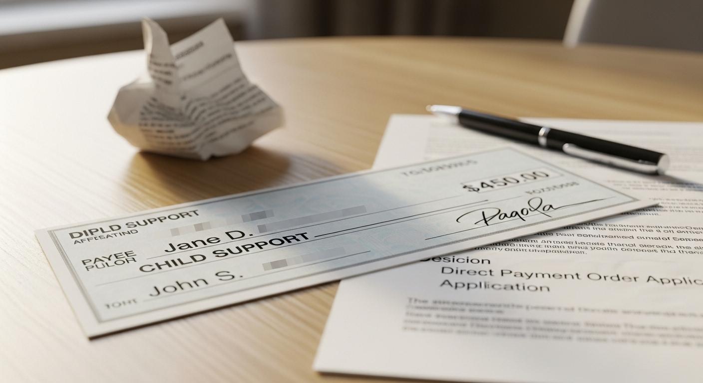 양육비 직접지급명령 신청