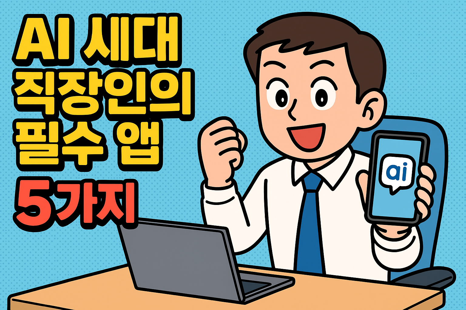 AI 시대, 직장인의 필수 앱 5가지 관련사진