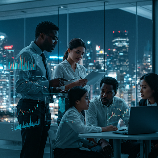 재테크 논의 사진