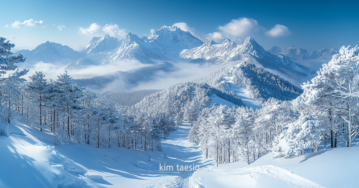 계방산의 사계절