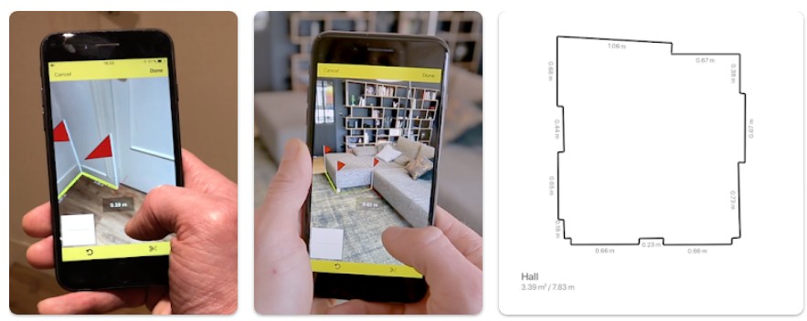 줄자 자 길이측정어플앱 기능