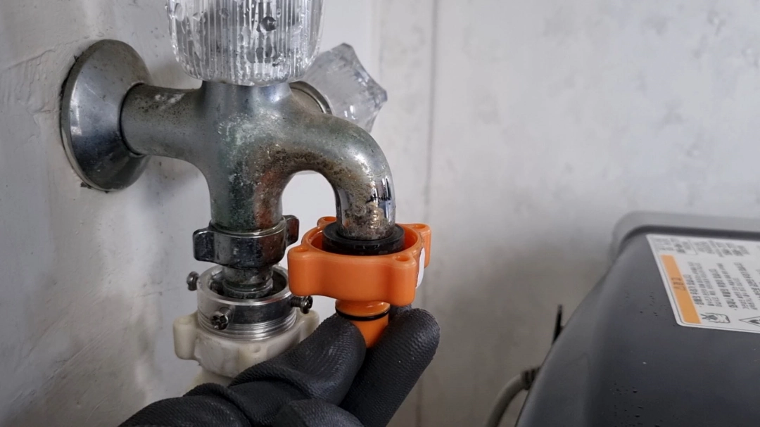 세탁기 연결 호스 패킹 위치