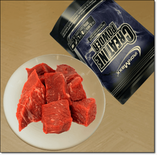 크레아틴 음식과 보충제