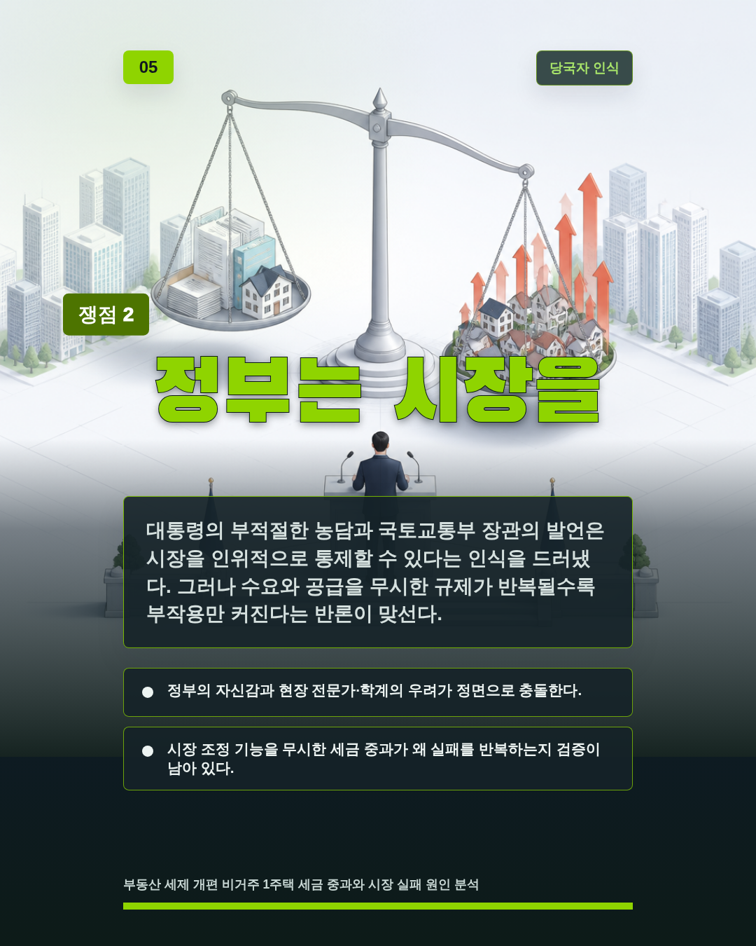 정부는 시장을