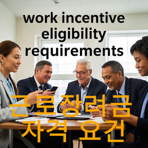 근로장려금 자격 요건