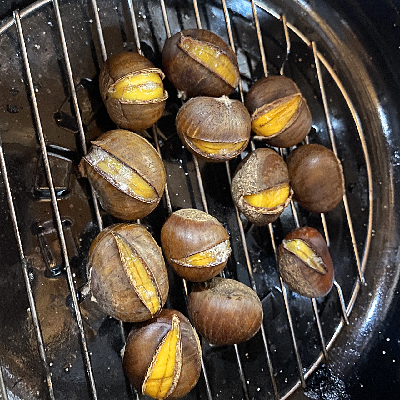 약단밤 직화냄비 군밤 4