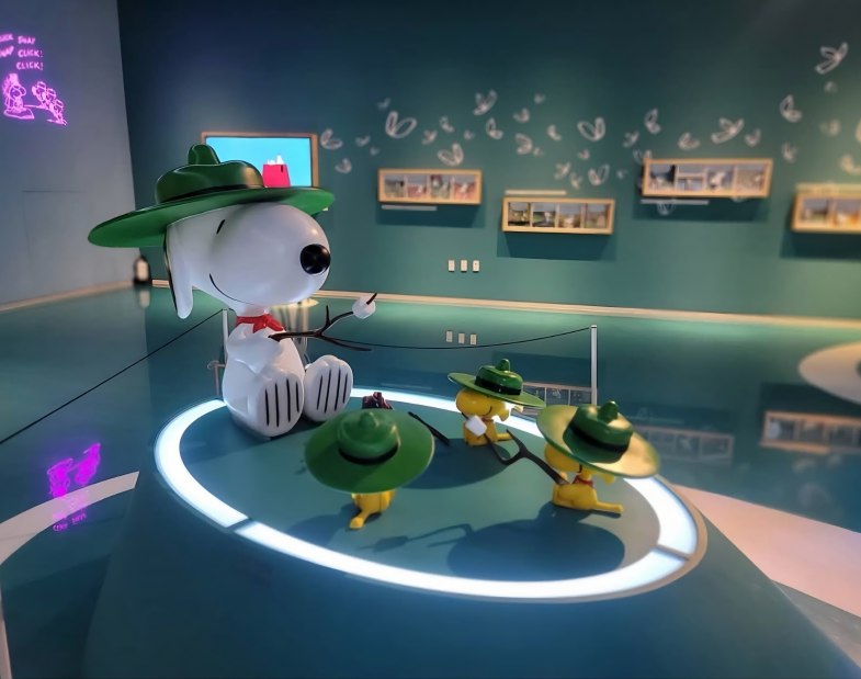 정말 귀여웠던 스누피 캐릭터 모습