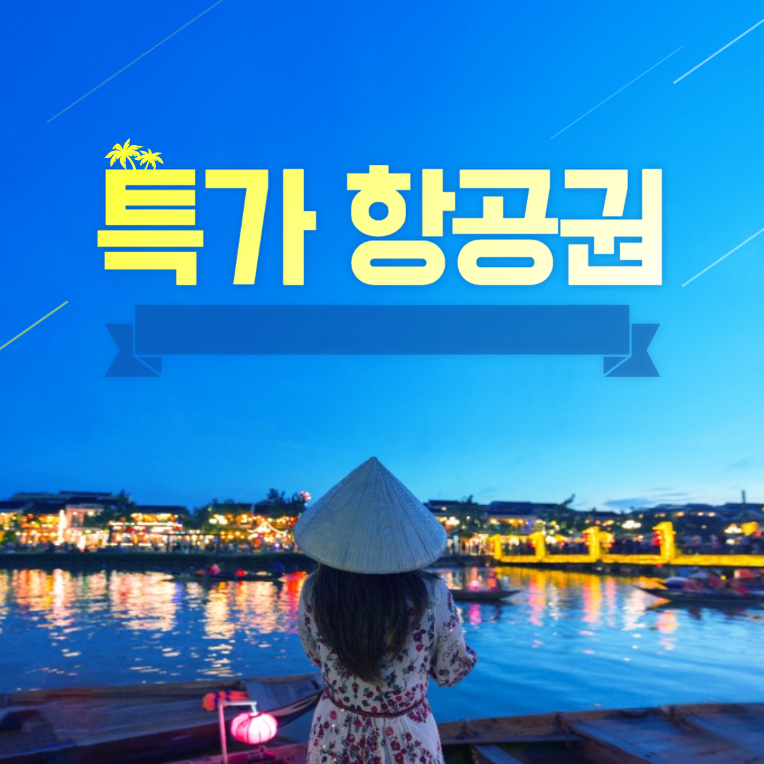 항공사별 특가 항공권 정리