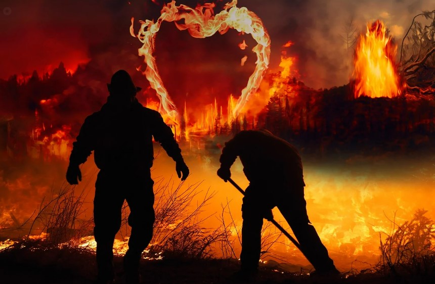 산불 관련 이미지