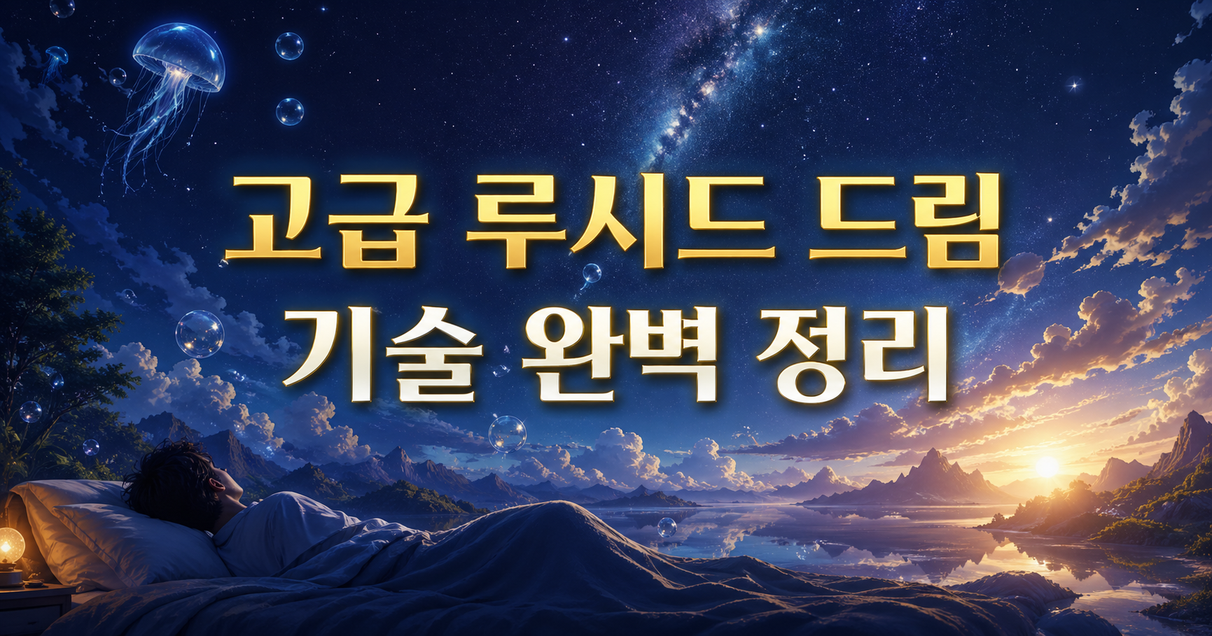 고급 루시드 드림 기술