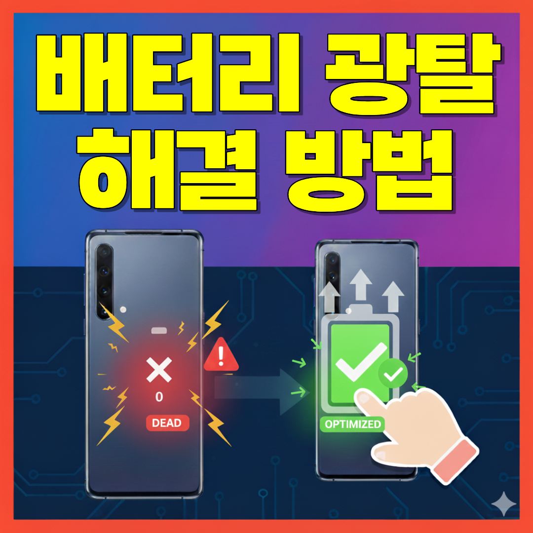 배터리광탈해결방법