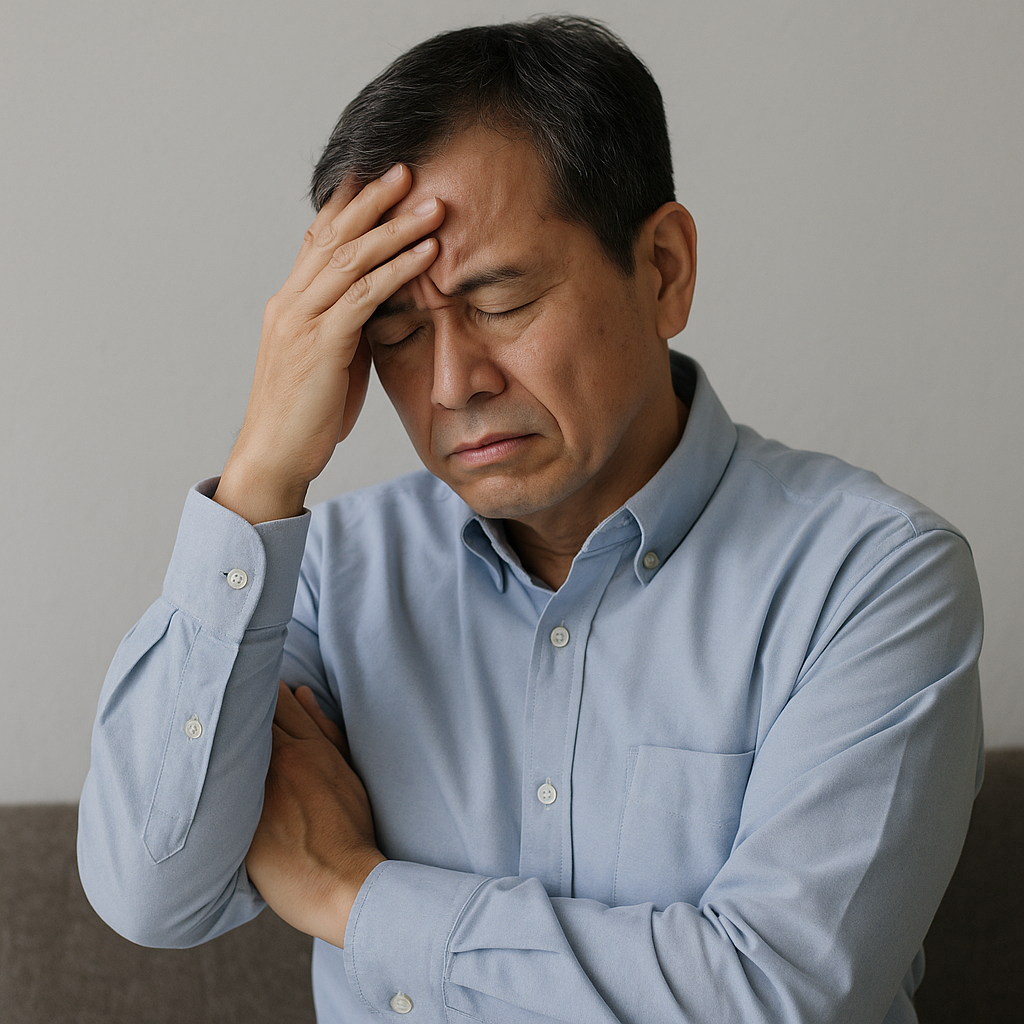 남성 갱년기 증상 및 자가진단 체크리스트