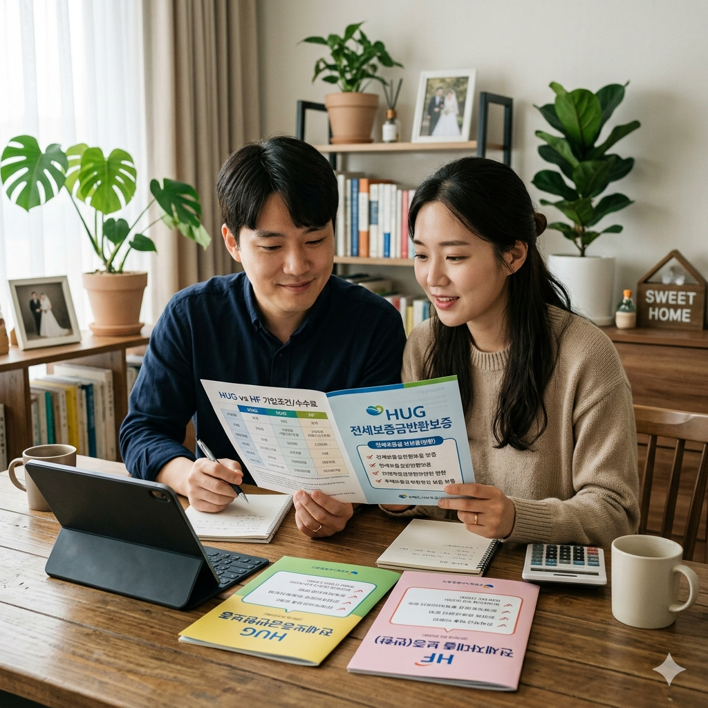 HUG·HF·SGI 3사 비교 — 가입조건·보증금 한도·소득기준