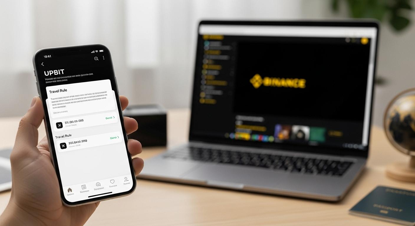 업비트 트래블룰 바이낸스