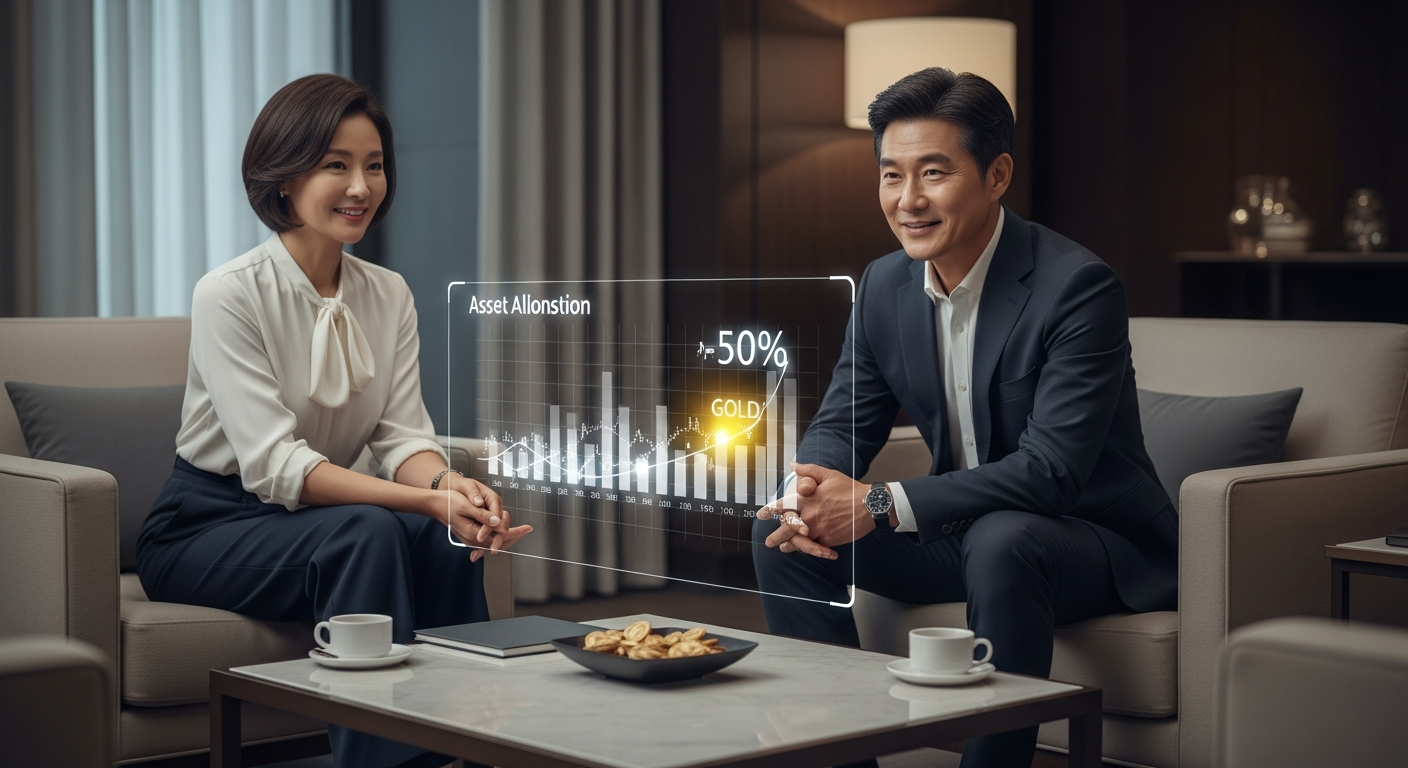 부동산에서 금융자산으로 이동하는 부자들의 포트폴리오 재편 그레이트 로테이션 인포그래픽