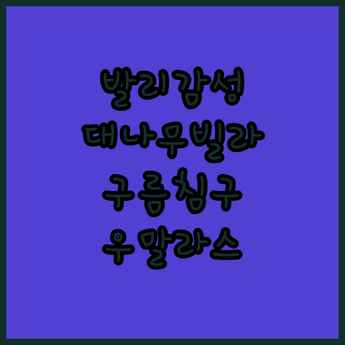 구름 위를 걷는 듯한 침구와 대나무 ..