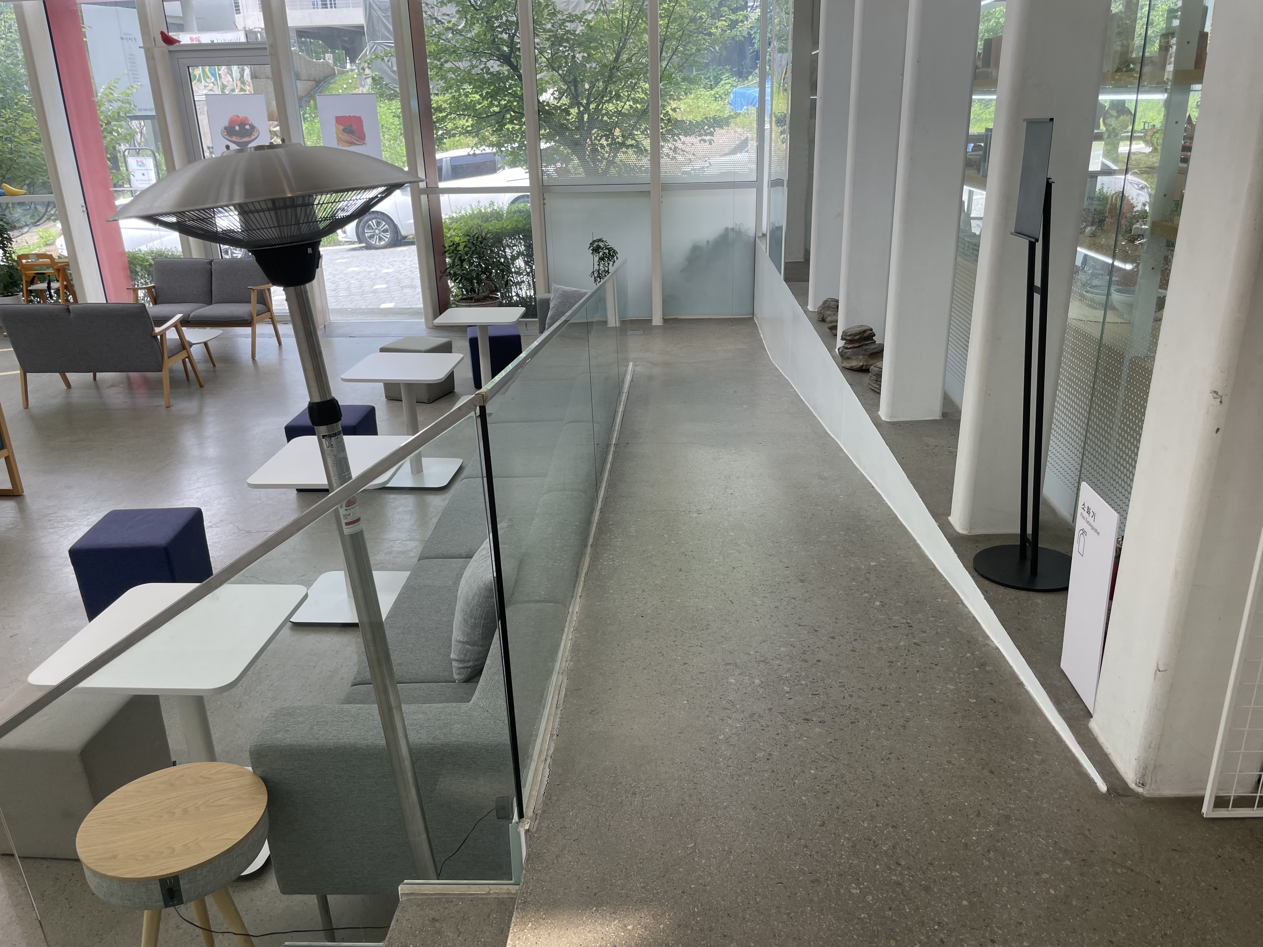 헤이리 대형카페 화이트블럭