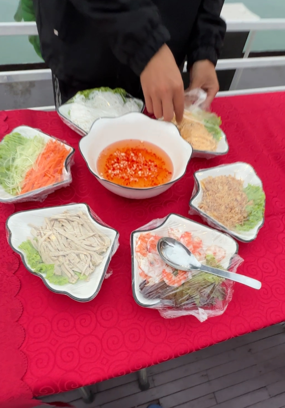 월남쌈 선셋 쿠킹 클래스 메뉴