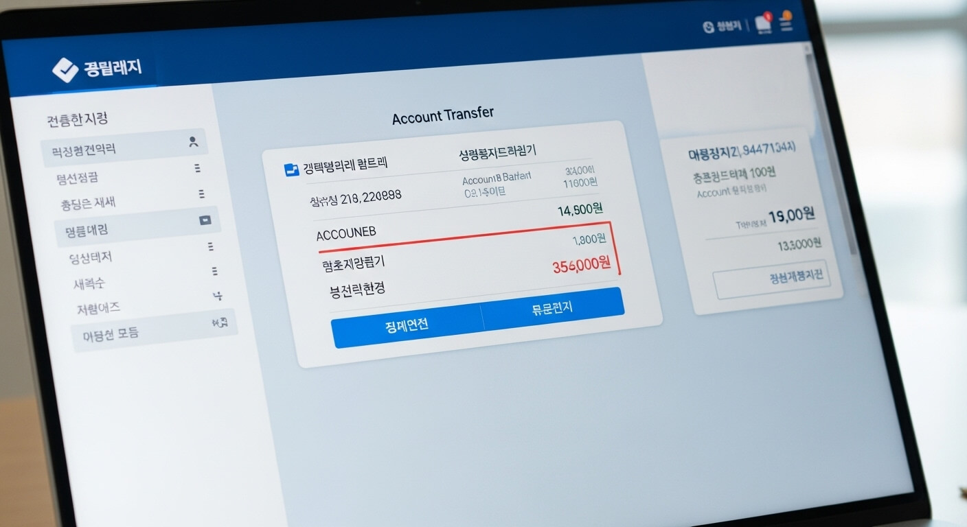 가족간 계좌이체