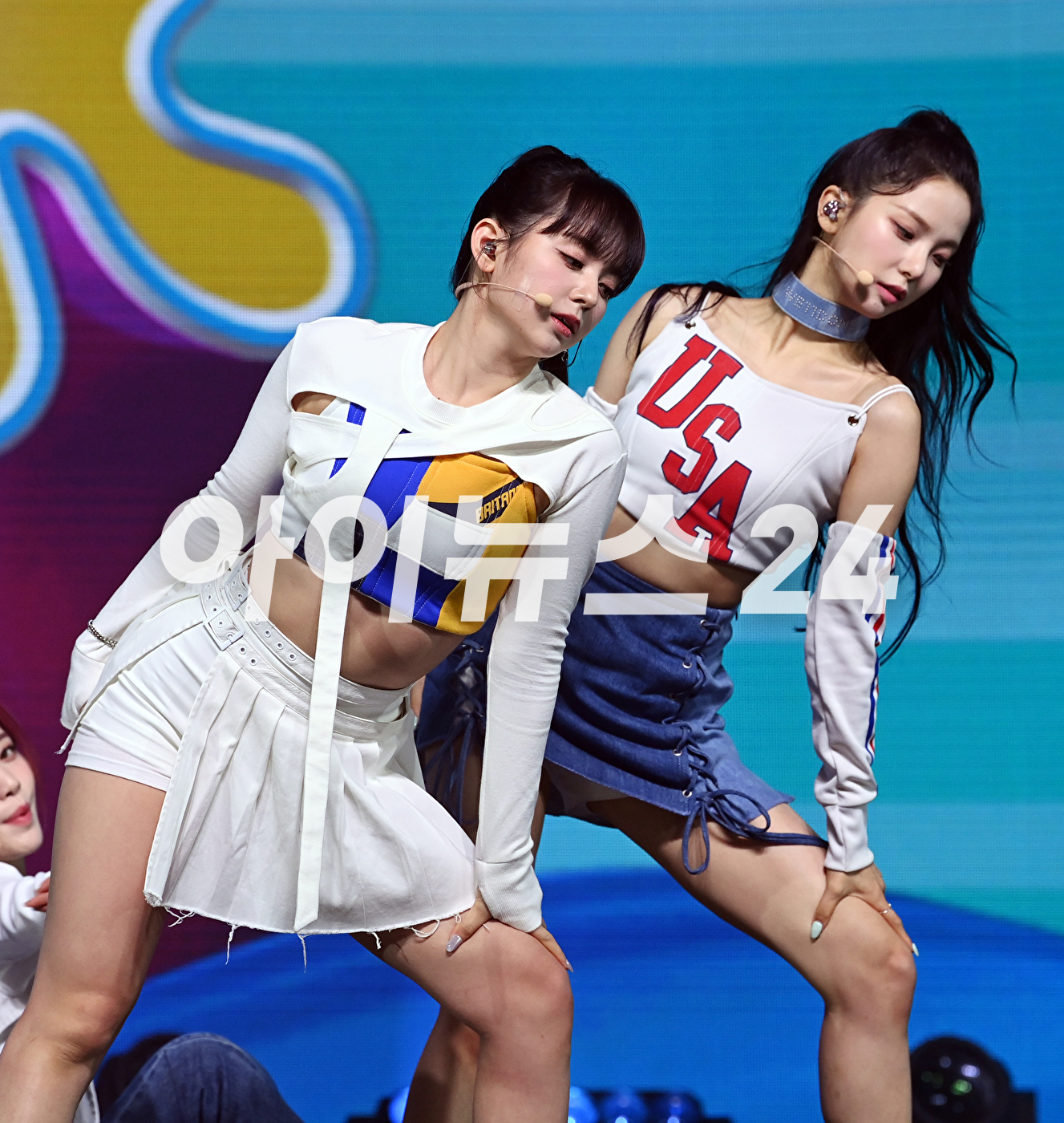 그룹 케플러 마시로가 20일 오후 서울 광진구 광장동 예스24라이브홀에서 열린 두 번째 미니앨범 'DOUBLAST' 발매 기념 쇼케이스에 참석해 공연을 하고 있다. [사진=김성진 기자]