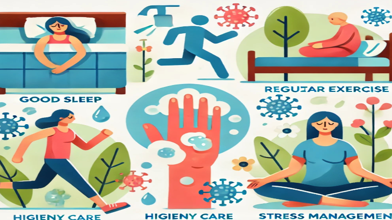 봄철 면역력 높이는 생활습관